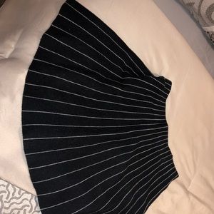 Zara Knit Striped skirt